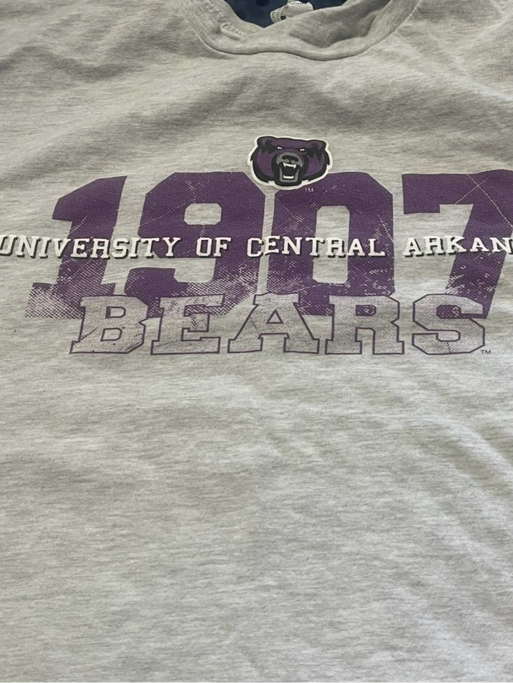University of Central Arkansas Bears 1907 Graphic T-Shirt  Unisex- 2XL